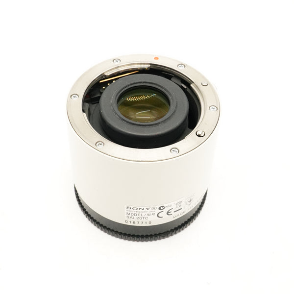 Pre-Owned Sony 2x Tele Converter (Sony A Mount) With Caps SN: 0187710 (Second Hand)