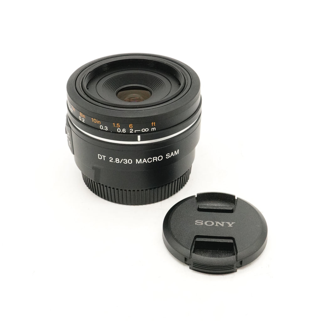 Pre-Owned Sony DT 30mm f/2.8 MACRO SAM With Caps SN: 1856460 (Second Hand)