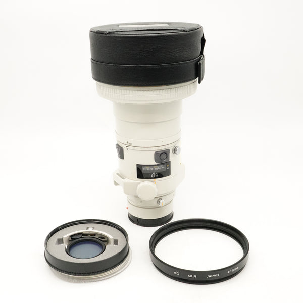 Pre-Owned Minolta AF APO TELE 300mm f/2.8 With Hard Case Caps & Full Drop-In Filter Set SN: 11701031 (Second Hand)