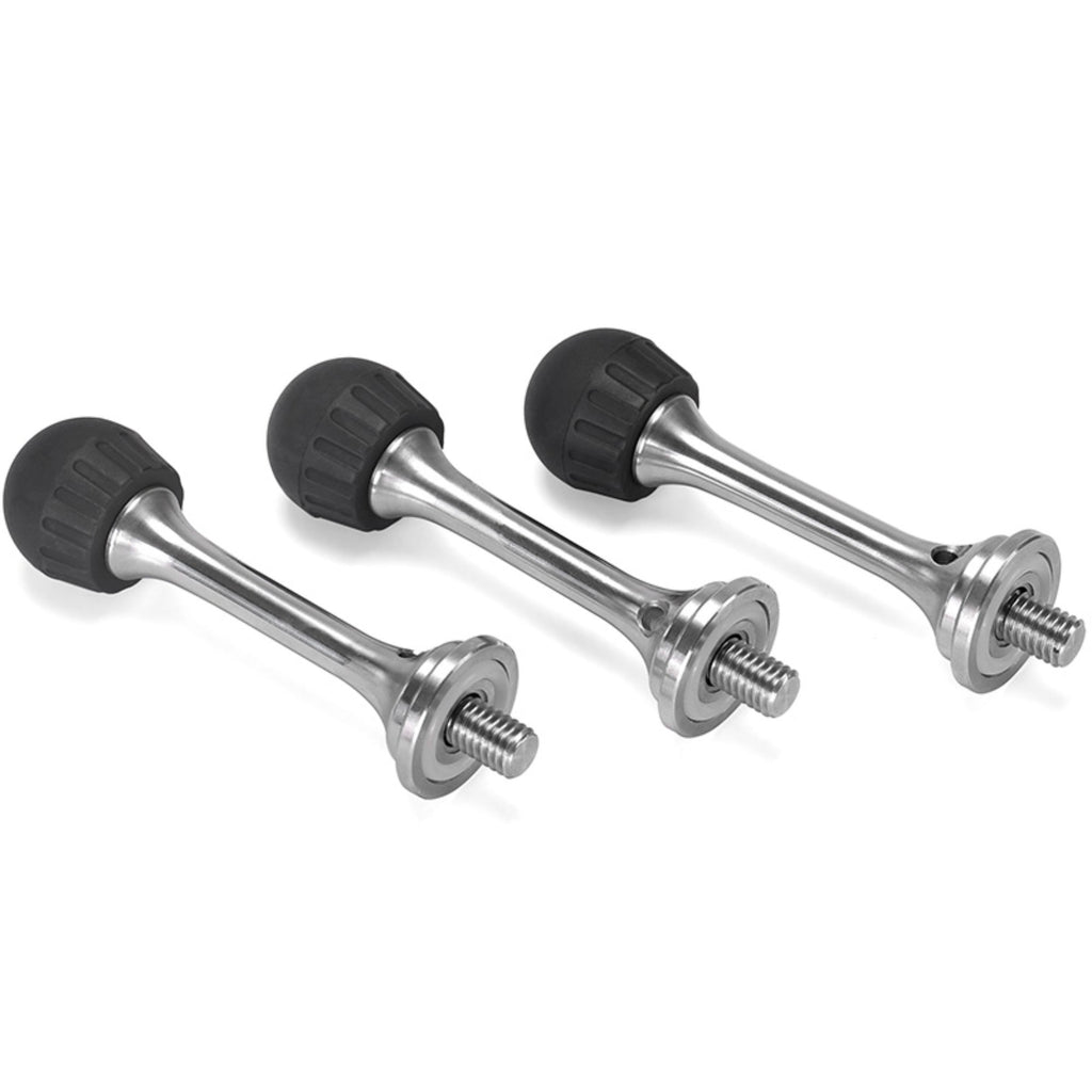 Leofoto TFS 113mm 3/8 Tripod Replacement Foot Spikes with Rubber Cap
