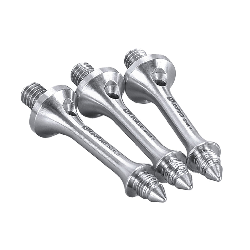 Leofoto TFS-S3/8 81mm Long Tripod Spikes for 3/8″ Threaded Tripod Legs
