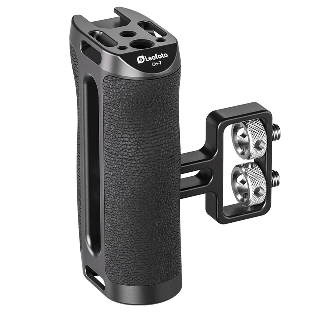 Leofoto CH-7-3 Side Handle with 2 x 1/4″ Screw Mount