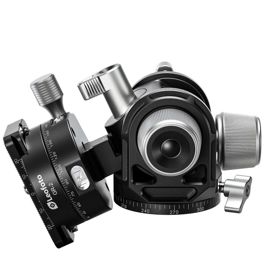 Leofoto G4 60mm 3-Axis Geared Head with NP-60 Plate – Camera Leofoto G4 60mm 3-Axis Geared Head with NP-60 Plate – Camera