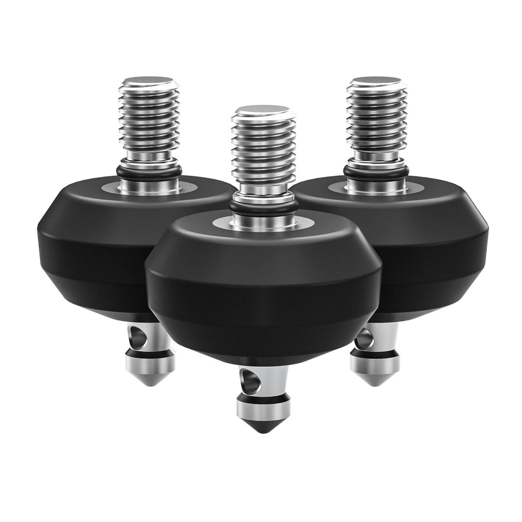 Leofoto TFV Tripod Rubber Feet with Retractable Spikes for 3/8″ Threaded Legs