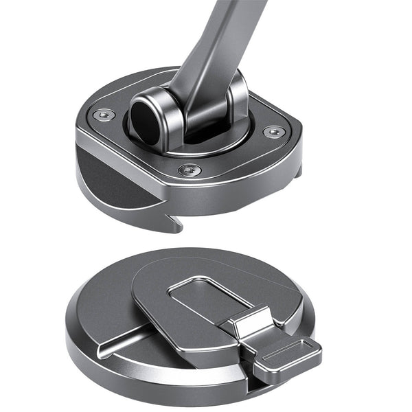 Leofoto PM-02 Magnetic Quick Car Mount with Arca Plate for Mobile Phones (Silver)