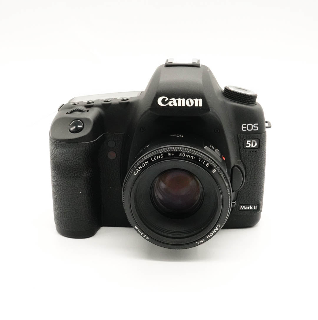 Pre-Owned Canon EOS 5D Mark II & 50mm f/1.8 II Lens Kit WITH 600EX Fla ...