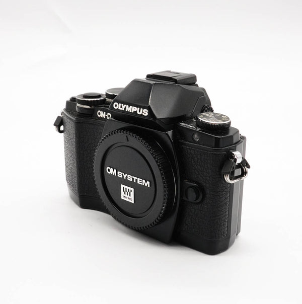 Pre Owned Olympus E-M10 Body W/ Cap, Battery & Charger SN: V5NG33051