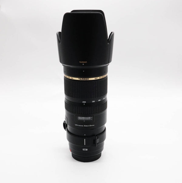Pre-Owned Tamron 70-200mm f/2.8 SP Canon EF with Caps & Hood SN: 022345