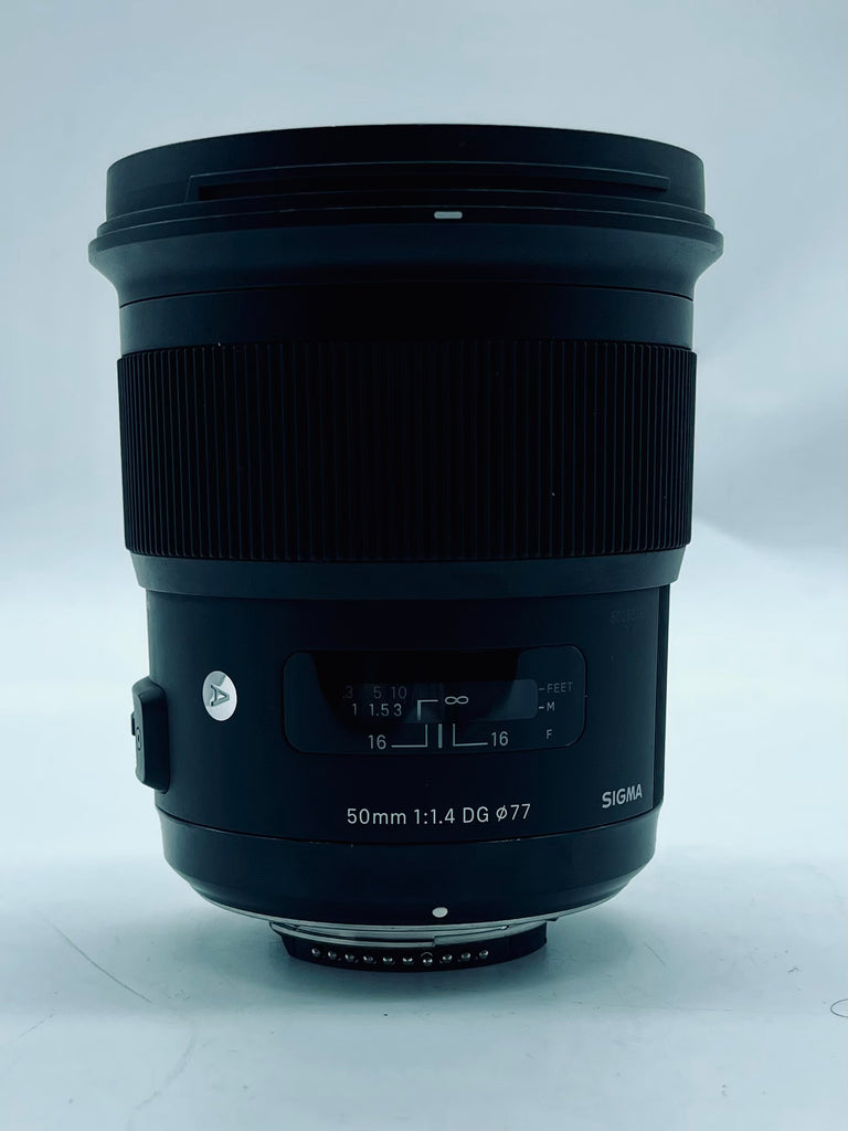 Sigma 50mm f/1.4 DG HSM Art Lens for Nikon F (Ex-Rental)