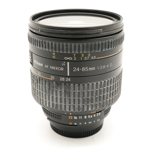 Pre-Owned Nikon AF NIKKOR 24-85mm f/2.8-4 D IF With Caps, Hood SN: 218657 (Second Hand)