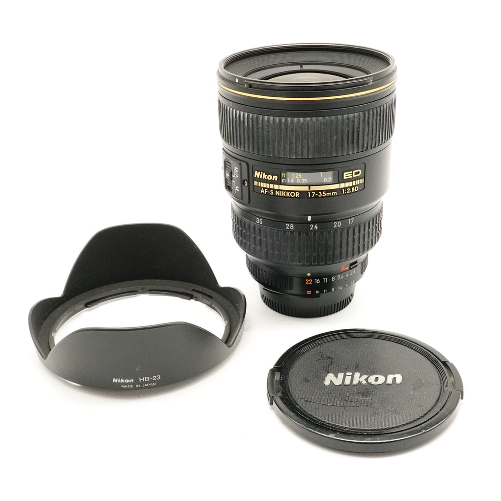 Pre-Owned Nikon AF-S NIKKOR 17-35mm f/2.8 D ED Lens with Caps SN: 233939 (Second Hand)