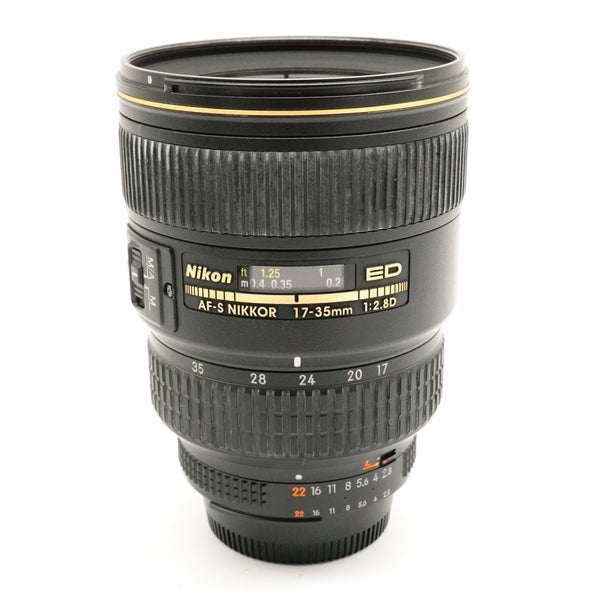 Pre-Owned Nikon AF-S NIKKOR 17-35mm f/2.8 D ED Lens with Caps SN: 233939 (Second Hand)