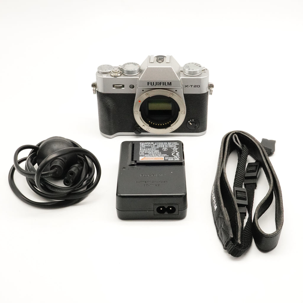Pre-Owned FUJIFILM X-T20 Mirrorless Camera With Charger, Battery & Strap SN: 8BQ17636 (Second Hand)