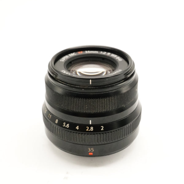 Pre-Owned FUJIFILM XF 35mm f/2 R WR Lens With Caps SN: 8DA08373 (Second Hand)