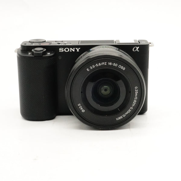 Pre-Owned Sony ZV-E10 With 16-50mm F/3.5-5.6 PZ OSS Battery, Windshield SN: 7298120/6453651C (Second Hand)