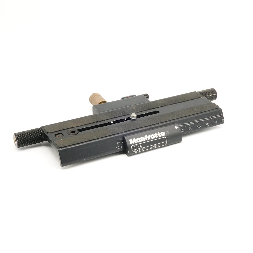 Pre-Owned Manfrotto 454 Micrometric Geared Plate (Second Hand)