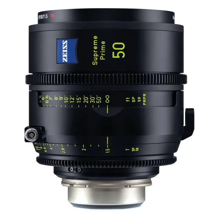 Zeiss Supreme Prime 50mm/T1.5 Feet Cine Lens - PL Mount