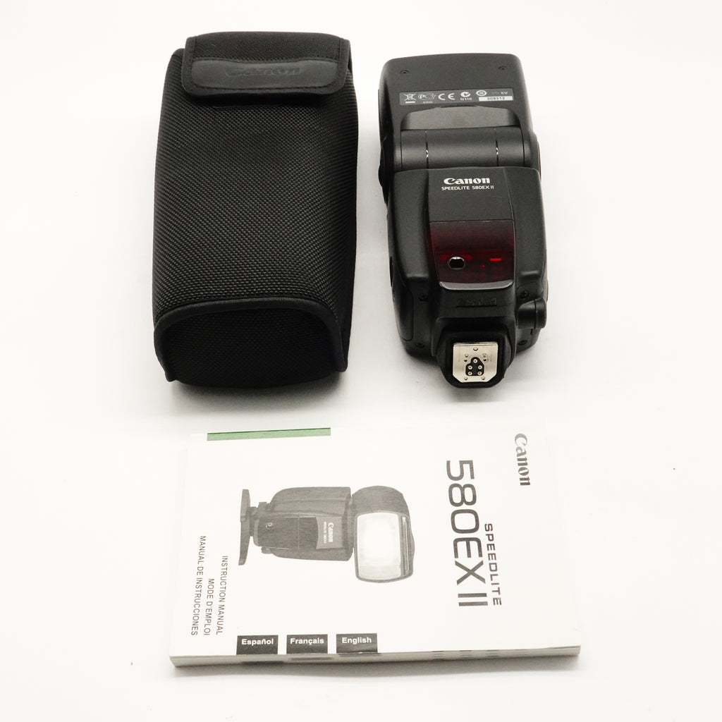 Pre-Owned Canon 580EX II Speedlite With Case & Manual SN: 309312 (Second Hand)