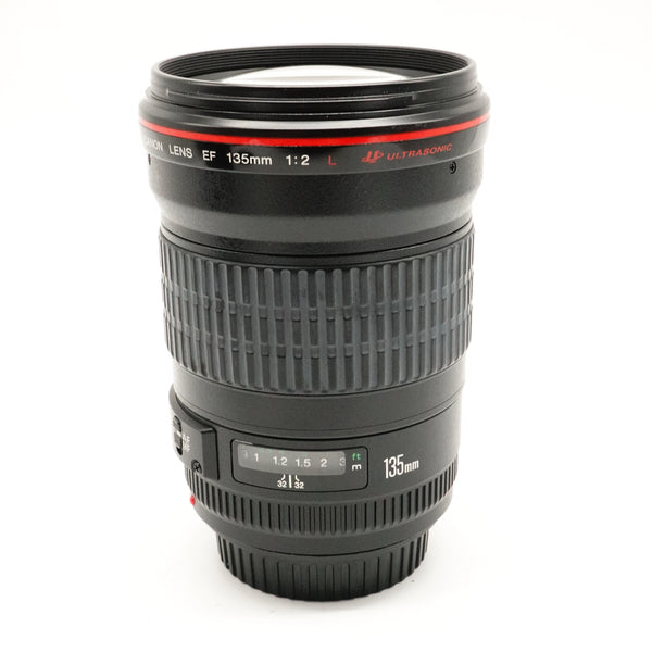 Pre-Owned Canon EF 135MM F2 L Lens, With Hood & Caps SN: 196810 (Second Hand)