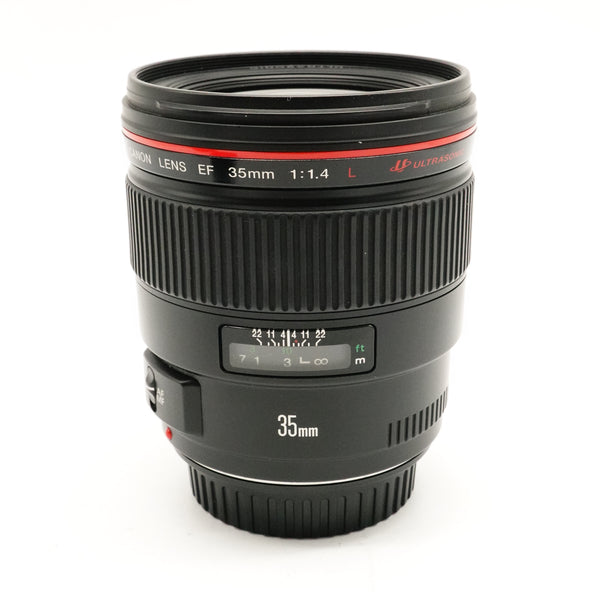 Pre-Owned Canon EF 35mm f1.4L Lens Mark 1 With Hood & Caps SN: 128081 (Second Hand)