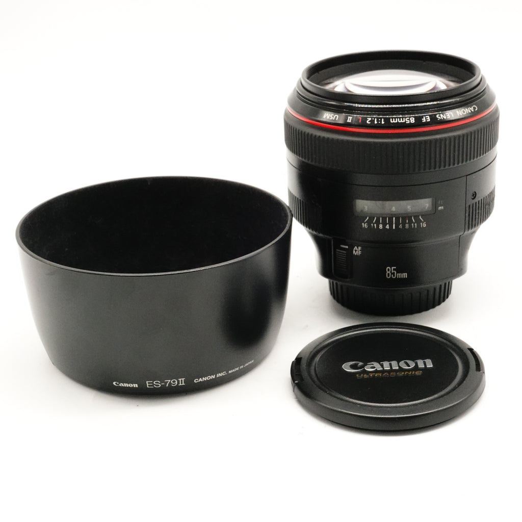 Pre-Owned Canon EF 85mm f/1.2 L II USM Lens With Hood & Caps SN: 172292 (Second Hand)