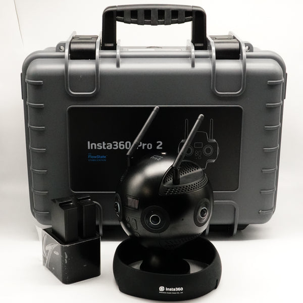 Pre-Owned Insta360 Pro 2 & Farsight Bundle with Hardcase, Batteries & Charger SN: IP2E50FNCYPH77/P.ITXGPEU1