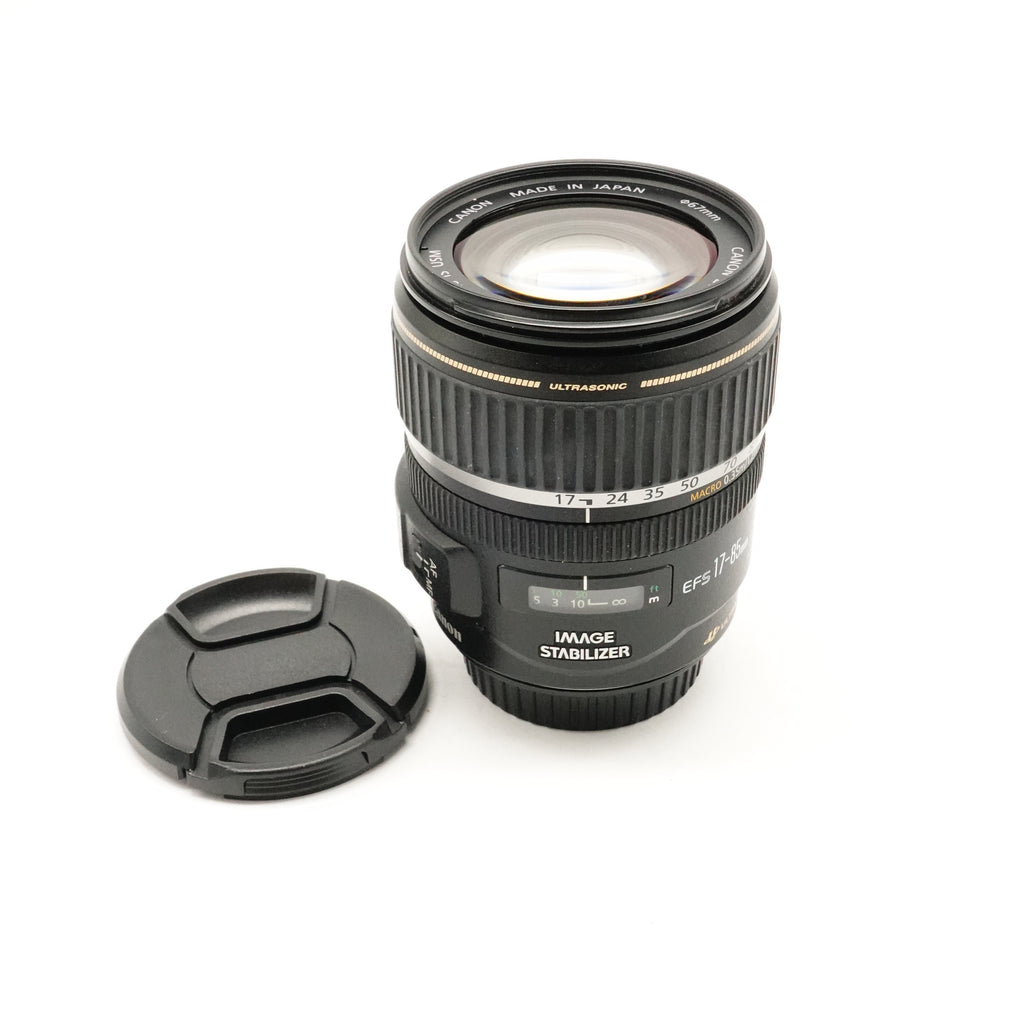 Pre-Owned Canon EF-S 17-85mm f/4-5.6 IS USM Lens with Caps SN: 38110916
