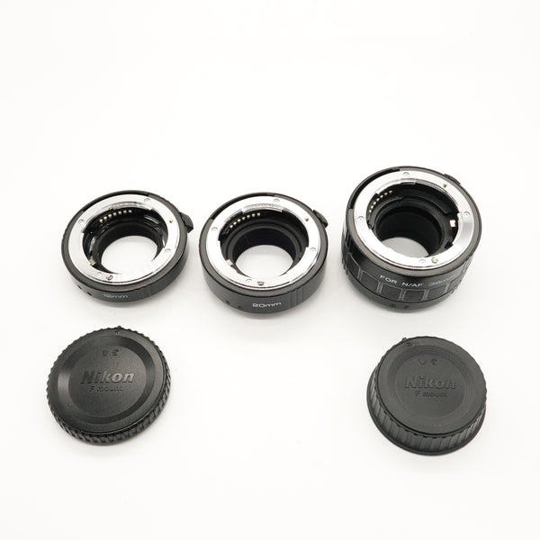 Pre-Owned Kenko Extension Tube Set 12/20/36 for Nikon F Mount (Second Hand)