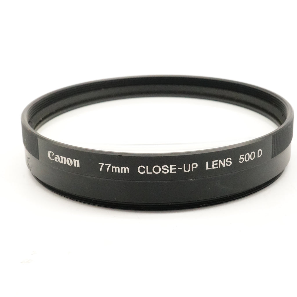 Pre-Owned Canon 77mm Close Up Lens 500d With Case (Second Hand)