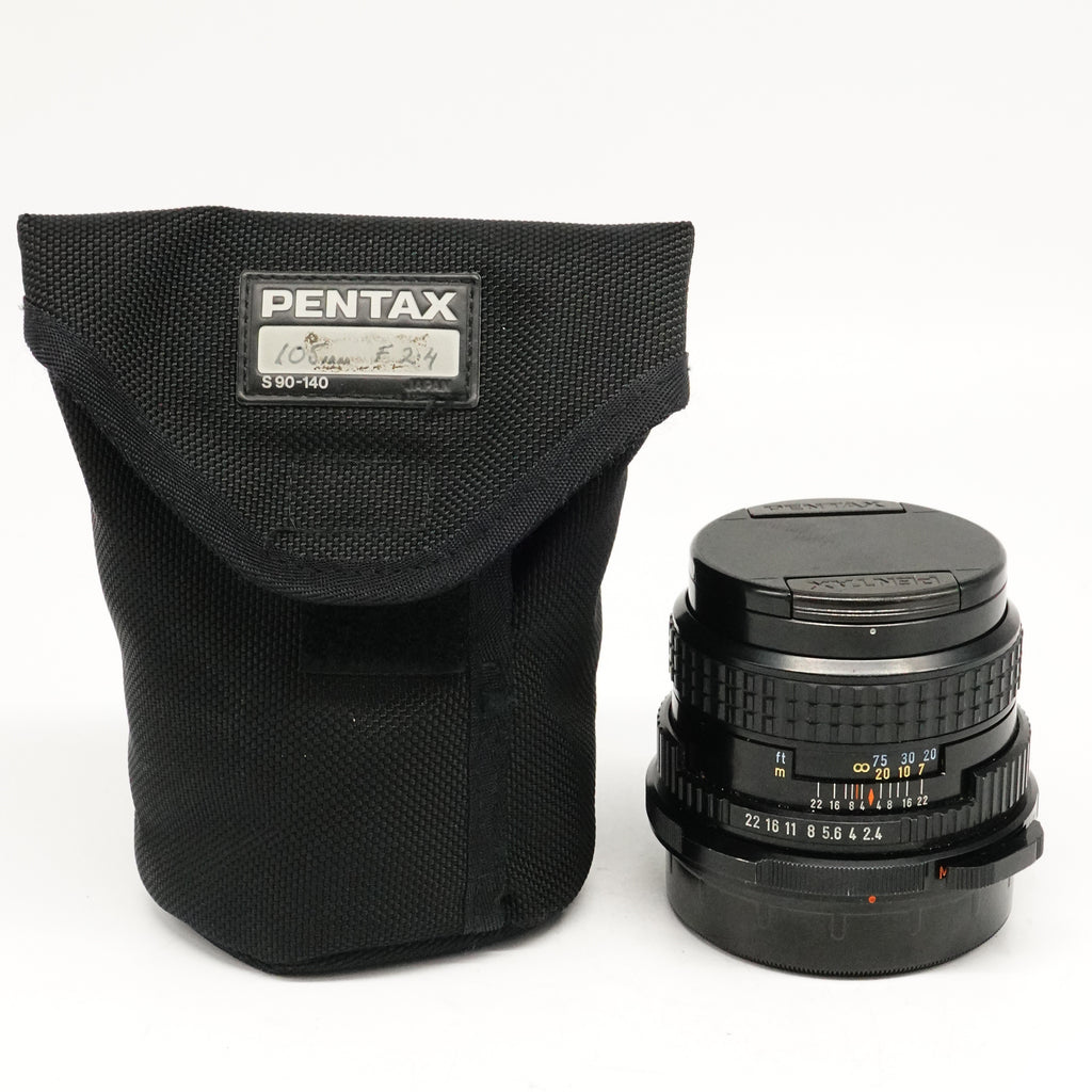 Pre-Owned Pentax 67 105mm f2.4 New Style With F&R Caps, Pouch SN: 8559271 (Second Hand)