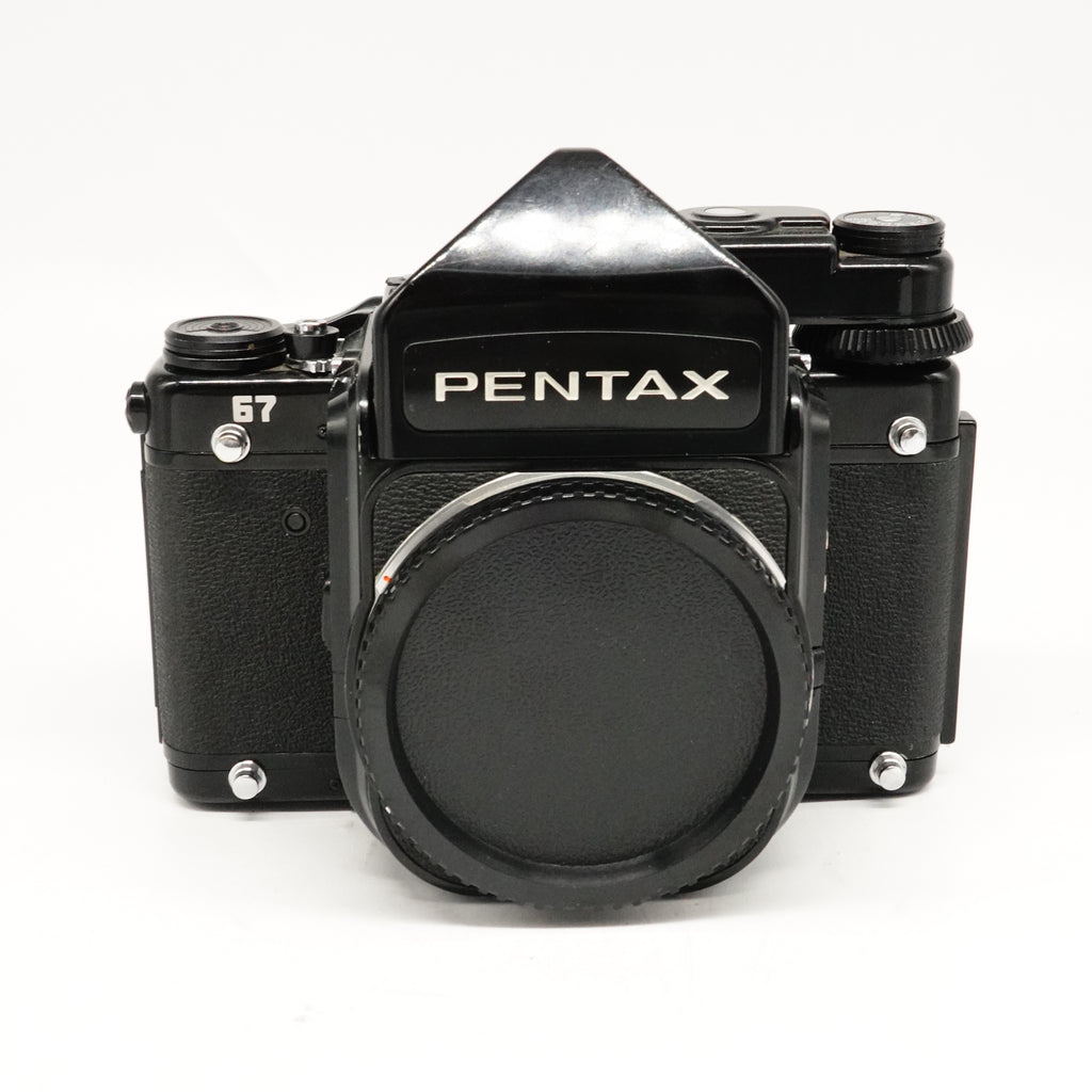 Pre-Owned Pentax 67 Body, Metered Prism With Body Cap SN: 4188296 (Second Hand)