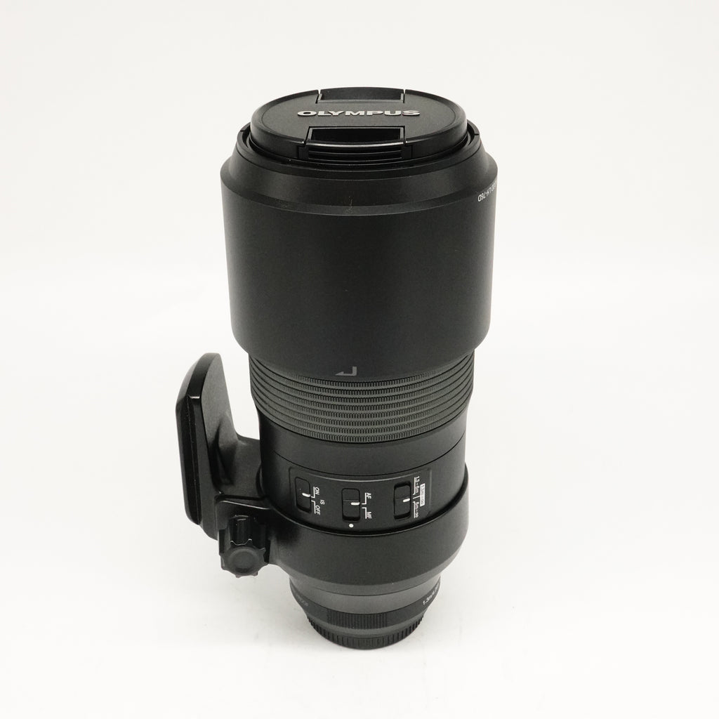 Pre-Owned OM System M.ZUIKO Digital ED 100-400mm f/5-6.3 IS Lens Black With F&R Caps, Hood, Tripod Collar SN: 351514184 (Second Hand)