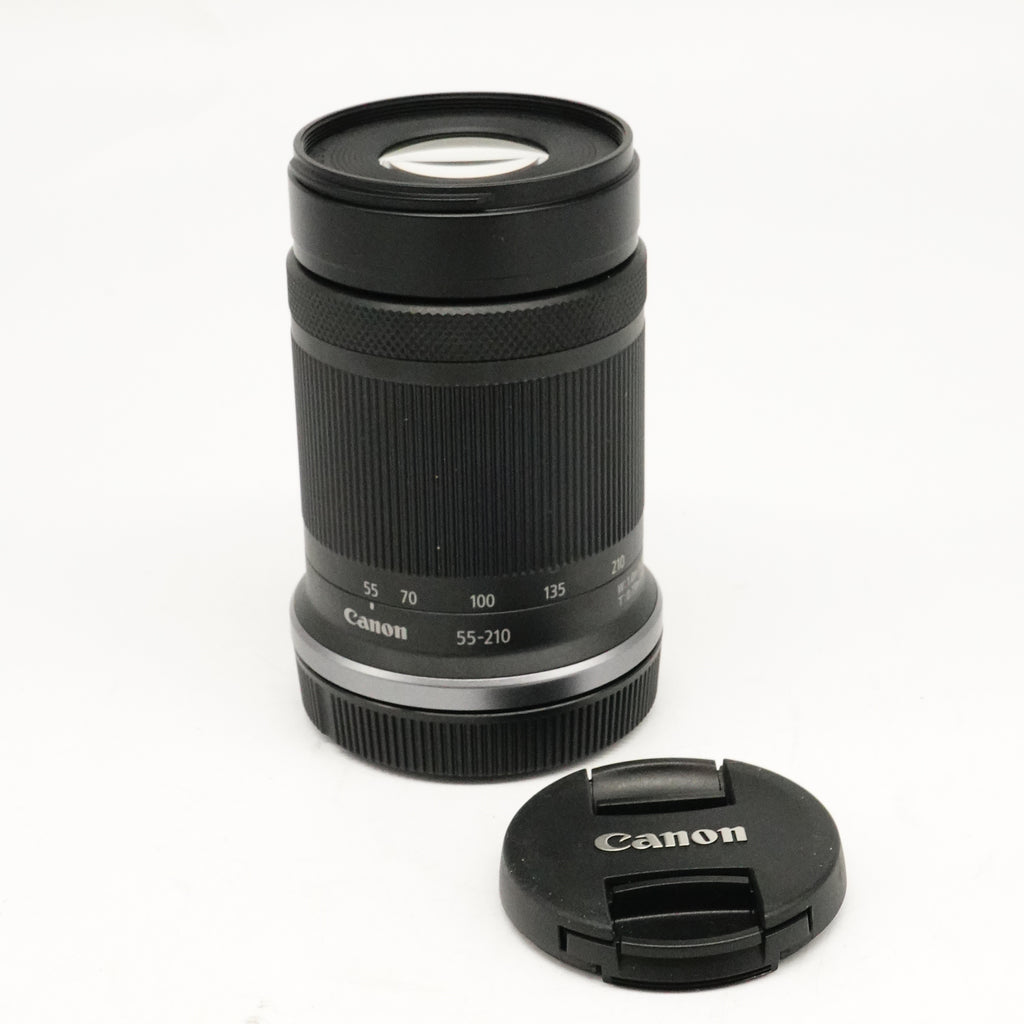 Pre-Owned Canon RF-S 55-210mm f5-7.1 IS STM Lens With F&R Caps SN: 4022000721 (Second Hand)