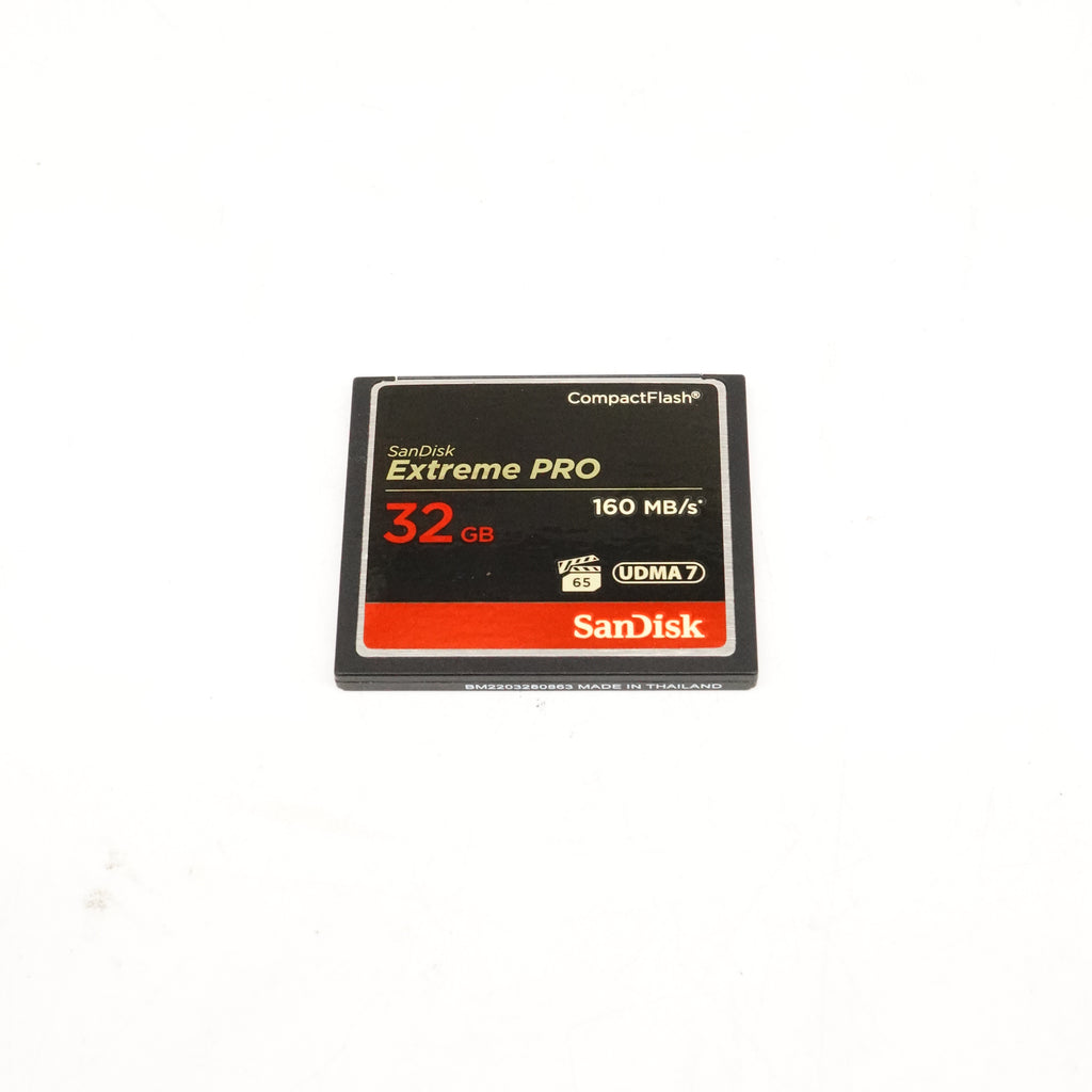 Pre-Owned Sandisk 32gb CF Extreme Pro Memory Card (Second Hand)