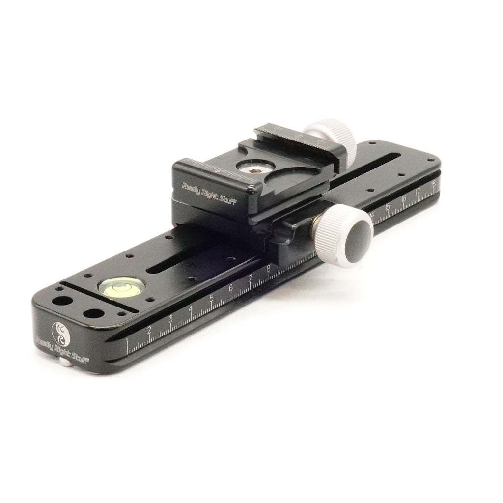 Pre-Owned Really Right Stuff MPR-192 Panoramic Rail w/Two Mini Clamps (Second Hand)