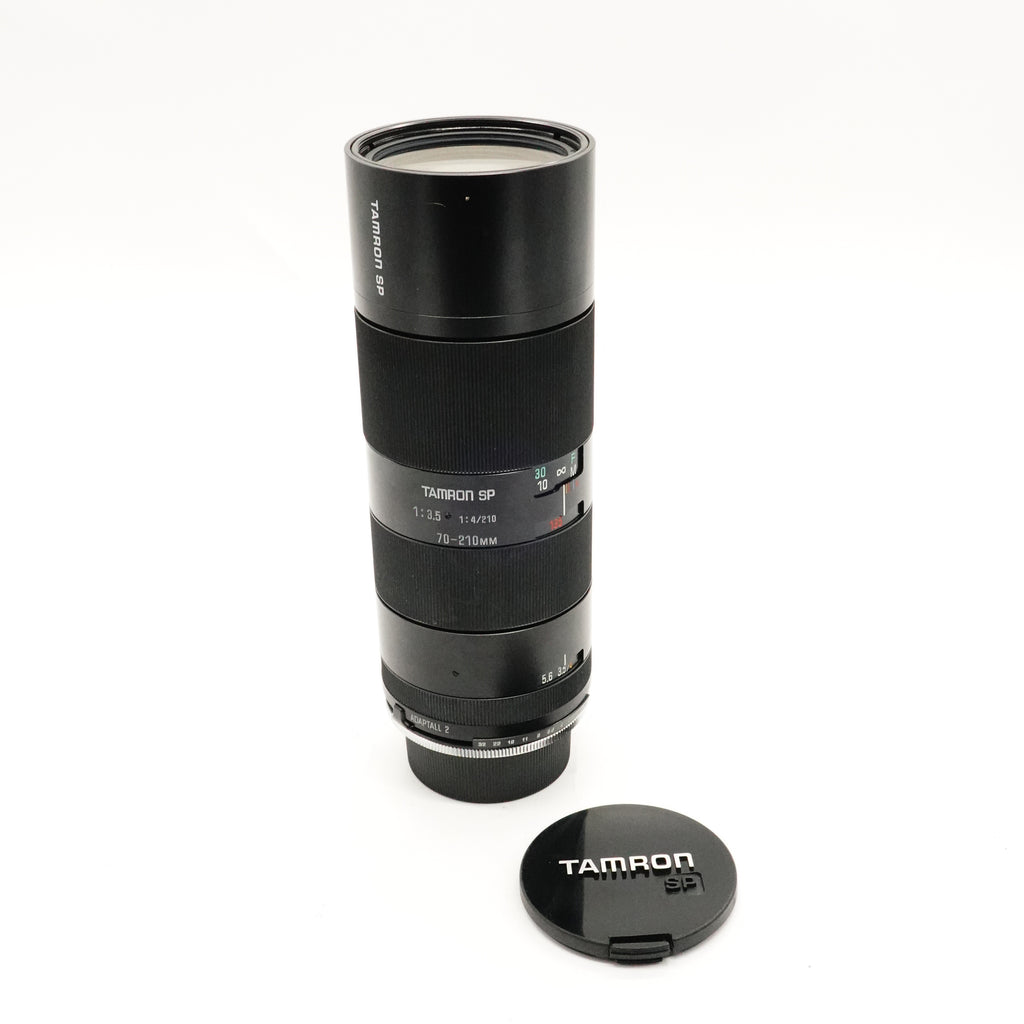 Pre-Owned Tamron 70-210mm f/3.5-4 Zoom For Pentax K With Caps, Hood and Manual (Adaptall k mount)SN: 106870 (Second Hand)