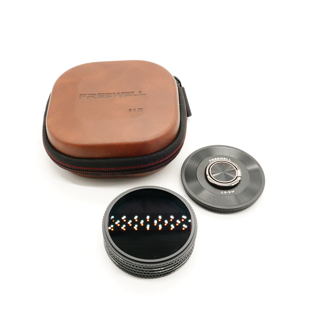 Pre-Owned Freewell 5-Pack 67mm M2 Magnetic Quick Swap Filter Set with Case, Caps and Cloth(Second Hand)