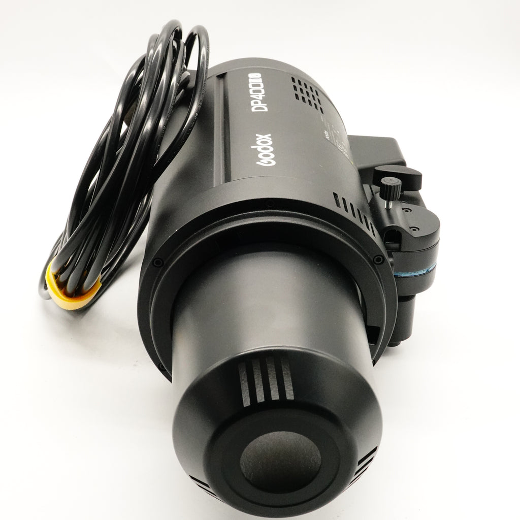 Pre-Owned Godox DP400III-V 400W Studio Flash Strobe Light With LED Modelling Lamp (Bowens Mount, Power Cord SN: 25800062130 (Second Hand)