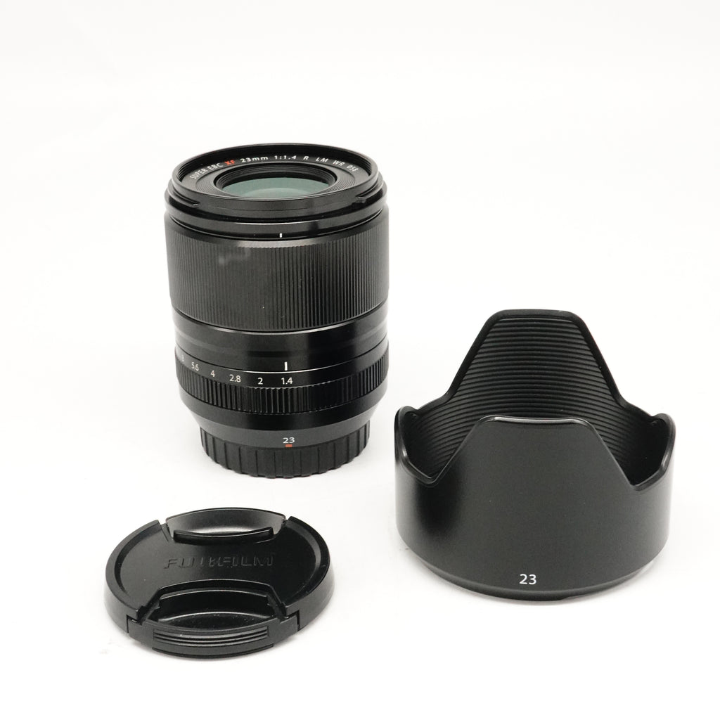 Pre-Owned FUJIFILM XF 23mm f/1.4 R LM WR Lens With Caps & Hood SN: 4AA01357 (Second Hand)