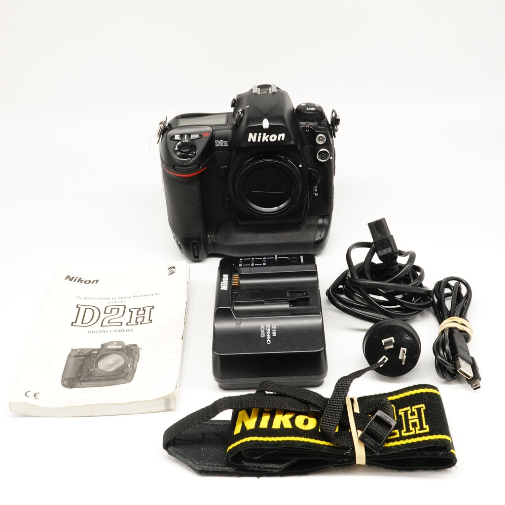Nikon D2H Digital SLR Body with Charger, Strap & Manual 2018799 (Second Hand)