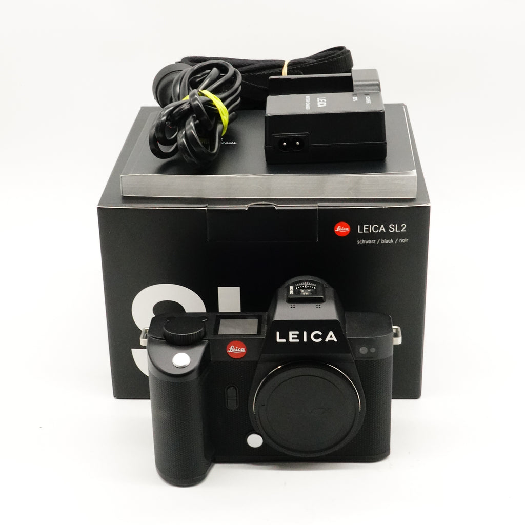 Pre-Owned Leica SL2 Digital Camera Black  With Box, Charger, Strap, Manual, Body Cap, Battery SN: 5577876 (Second Hand)
