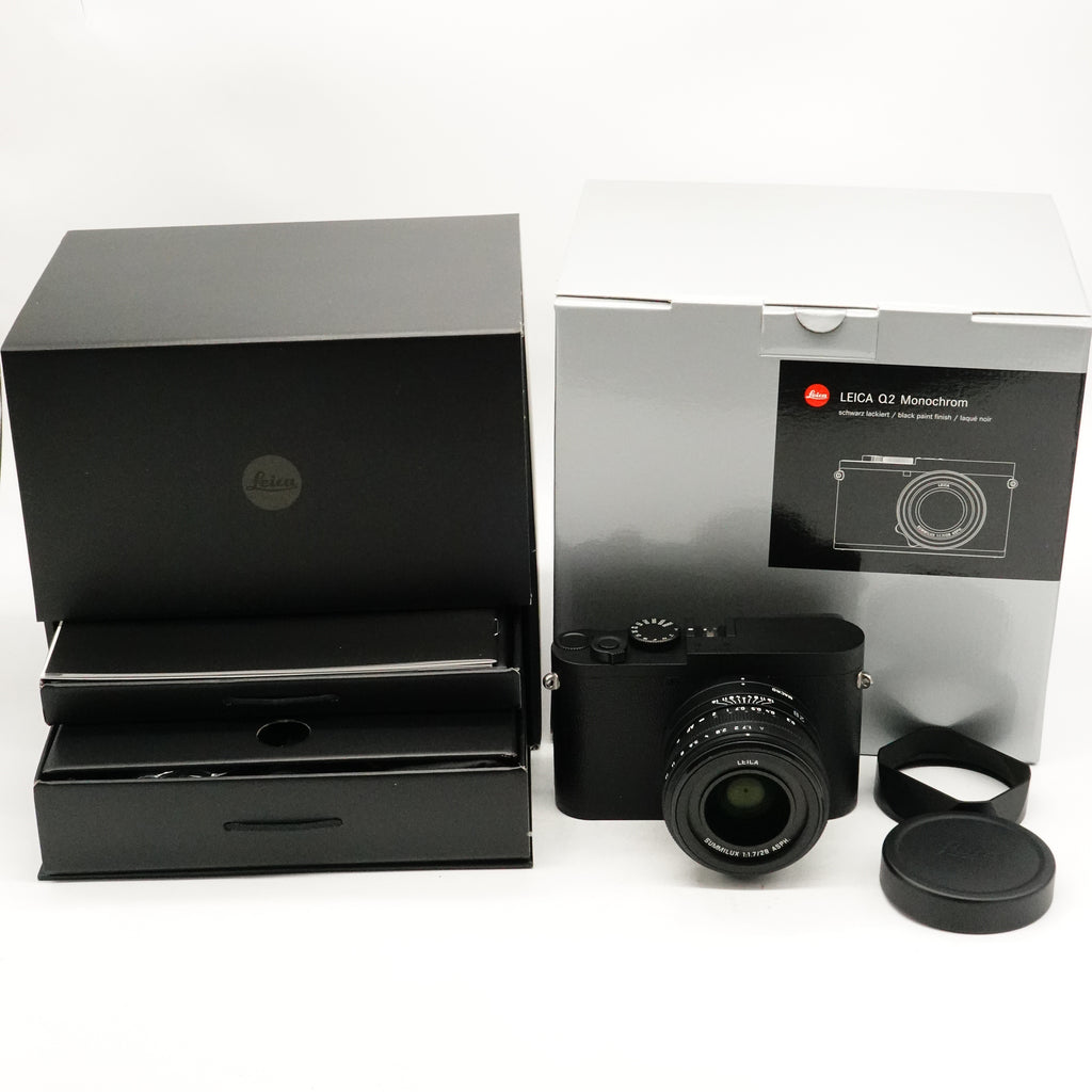 Pre-Owned Leica Q2 Monochrom Digital Compact Camera, Boxed as New SN: 5608353 (Second Hand)