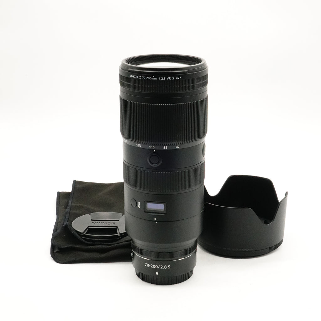 Pre-Owned Nikon NIKKOR Z 70-200mm f/2.8 VR S With Caps, Hood, Lens Wrap SN: 200881698 (Second Hand)