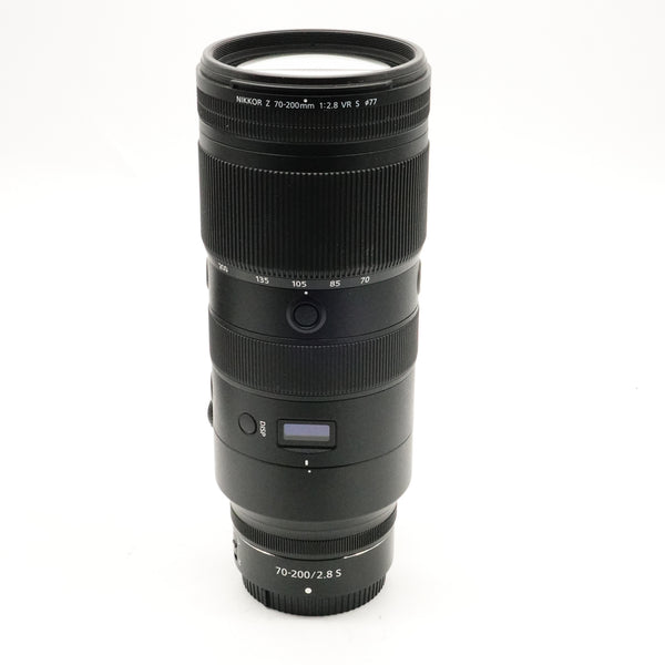Pre-Owned Nikon NIKKOR Z 70-200mm f/2.8 VR S With Caps, Hood, Lens Wrap SN: 200881698 (Second Hand)