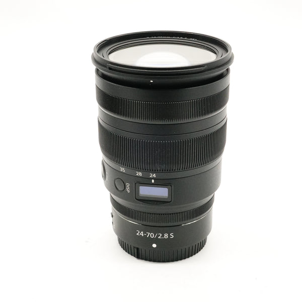 Pre-Owned Nikon NIKKOR Z 24-70mm f/2.8 S With Caps, Hood SN: 20122708 (Second Hand)
