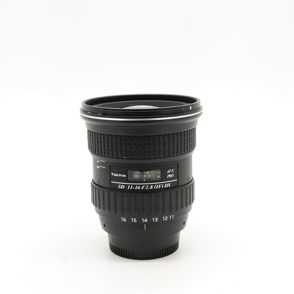 Pre-Owned Tokina SD 11-16mm f/2.8 IF DX Lens With Caps & Case SN: 82F8074 (Second Hand)