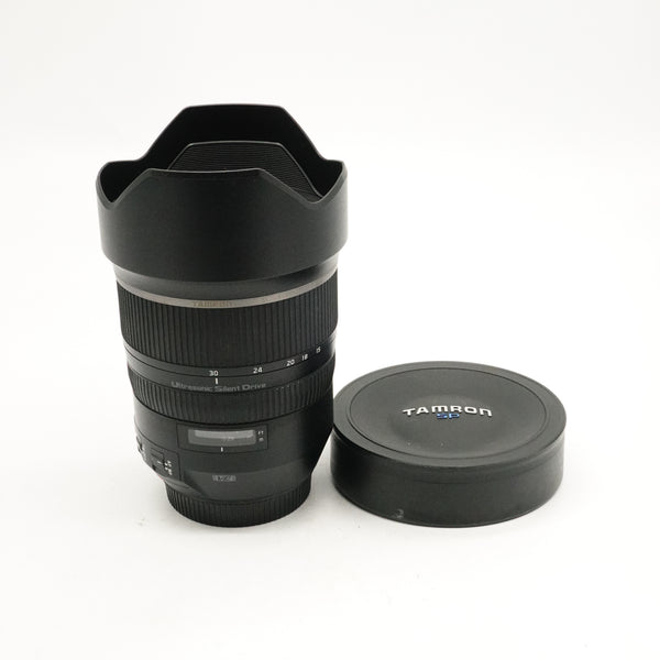 Pre-Owned Tamron SP 15-30mm f/2.8 USD DI Lens for Canon SN: 027613 with Caps (Second Hand)