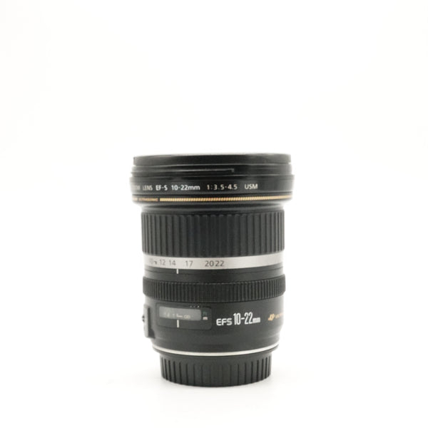 Pre-Owned Canon EF-S 10-22 f/3.5-4.5 Lens With Caps & Manual SN: 32402143 (Second Hand)