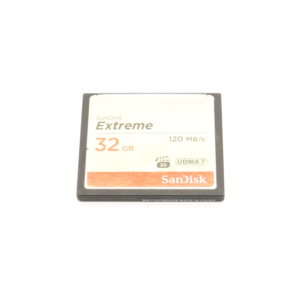 Pre-Owned Sandisk Compact Flash Card 32GB (Second Hand)