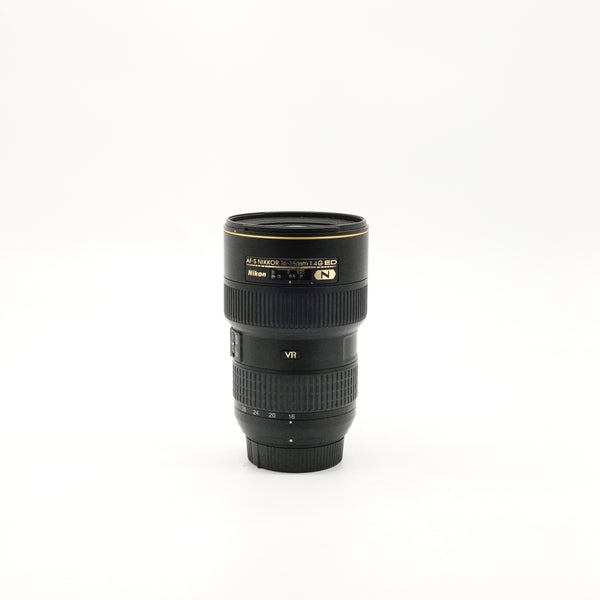 Pre-Owned Nikon  AF-S 16-35mm f/4 Lens With Box, Caps & Hood  SN: 400708 (Second Hand)